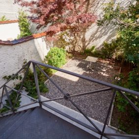 lovely terrace and garden in a shared house for expats in Brussels