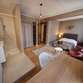 well-designed comfortable room for a international young professional in a share house