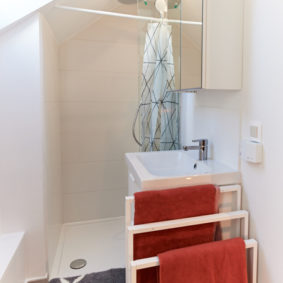 private bathroom for a tenant in a shared house for expats in Brussels close to the city center