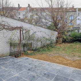 nice terrace and lovely garden in a shared house for expats in Brussels