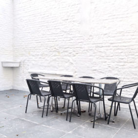 lovely terrace in a shared house for expats in Brussels