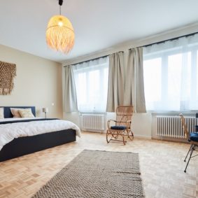 Fully furnished room for couple in a big shared house in Brussels