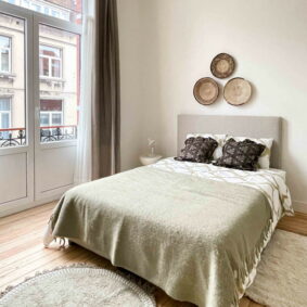Comfortable private bedroom in ShareHomeBrussels shared house near Cinquantenaire